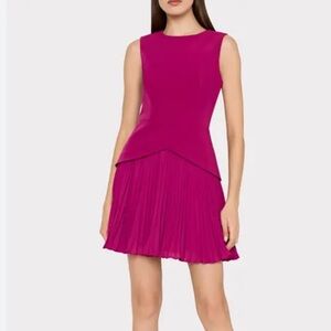 Milly Fuchsia Sleeveless Dress